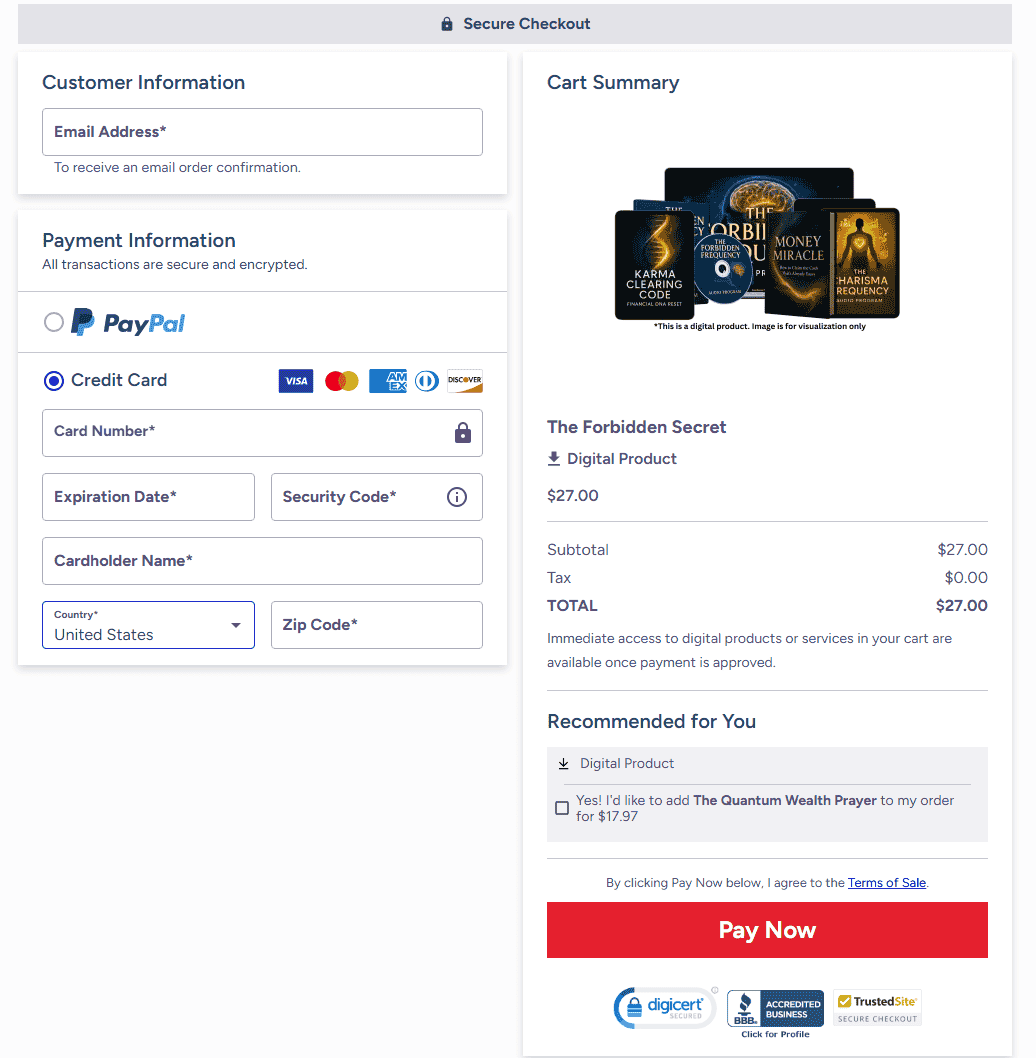 The-Forbidden-Secret Order page